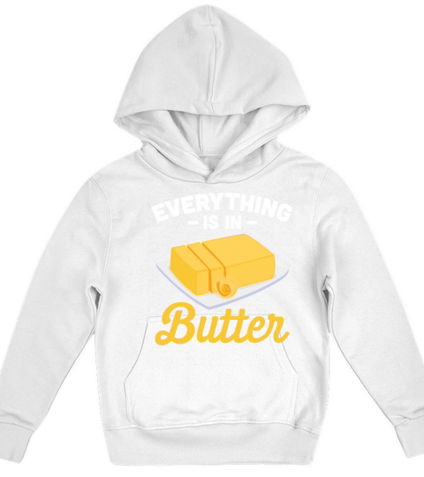 Everything Is In Butter Germany Kids Hoodie
