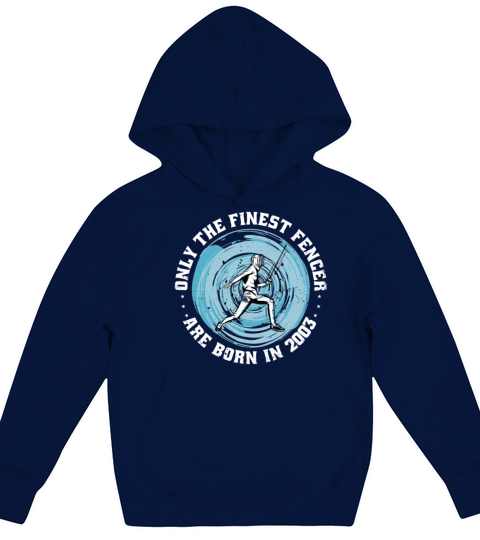 Fencers born in 2003 Birthday Vintage Kids Hoodie