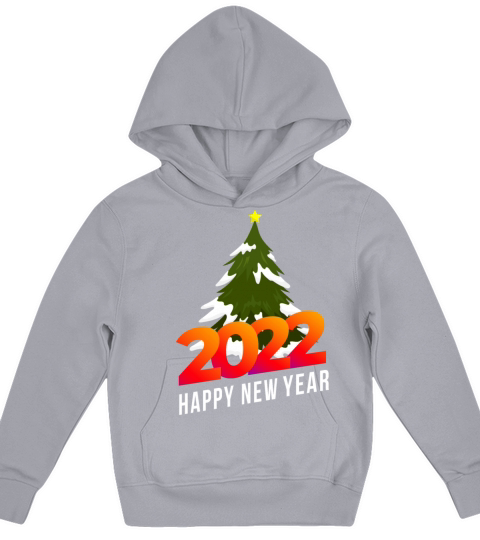 Happy New Year 2022 Kids Hoodie