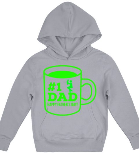 Number One Dad Kids Hoodie