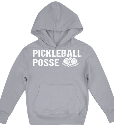 PICKLEBALL POSSE FUNNY PICKLEBALL QUOTE FOR Kids Hoodie
