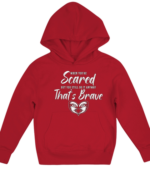 Tornadoes When Youre Scared But You Storm Hunter Kids Hoodie