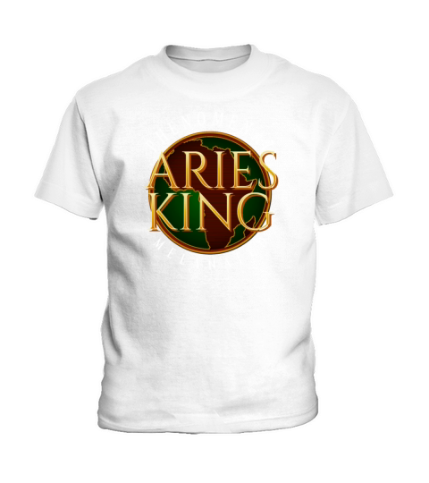 Dope Aries King Astrology Zodiac Unapologetically Kids T-Shirt