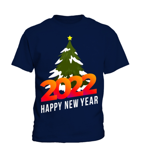 Happy New Year 2022 Kids T-Shirt