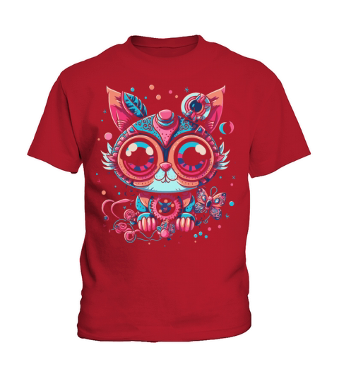 Kawaii Kitty Kids T-Shirt