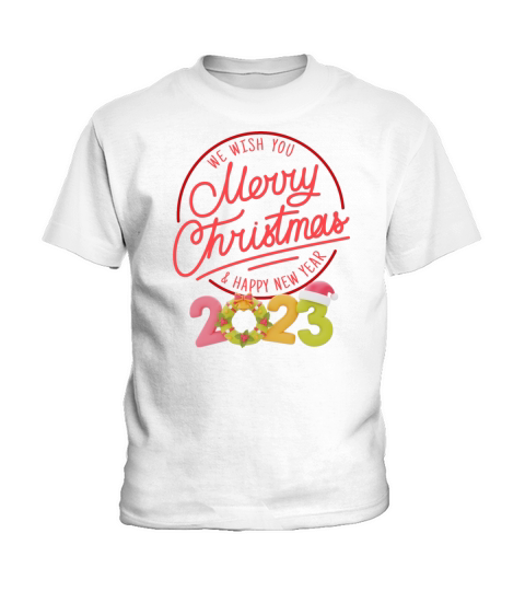merry christmas and happy new year Kids T-Shirt