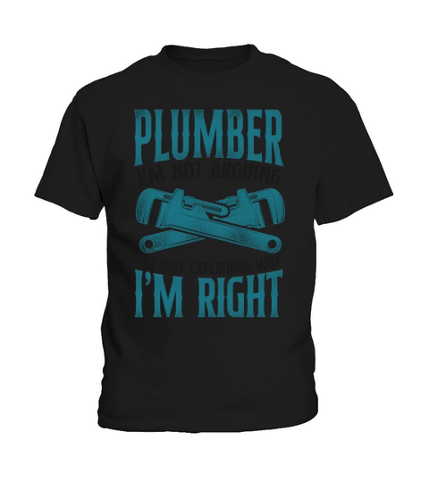 Plumbing Plumber Vintage Plumber Kids T-Shirt