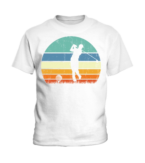 Retro vintage Golf t-shirt Kids T-Shirt