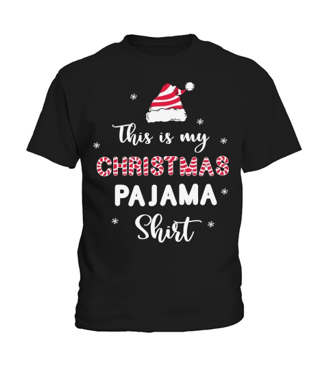 This is My Christmas Pajama Shirt Kids T-Shirt