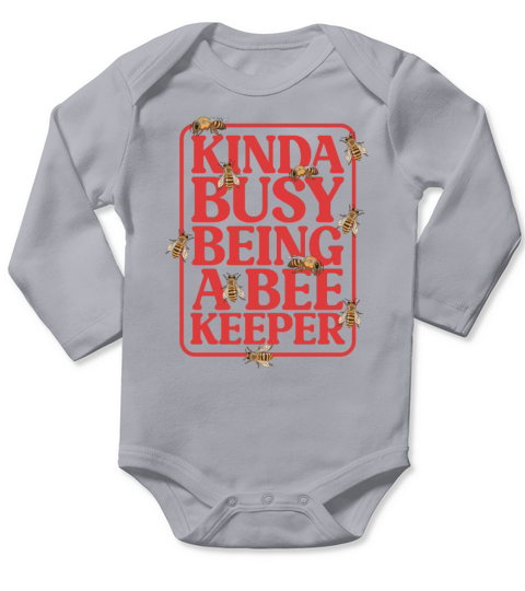 Beekeeping Being A Beekeeper Long Sleeve Baby One-Piece
