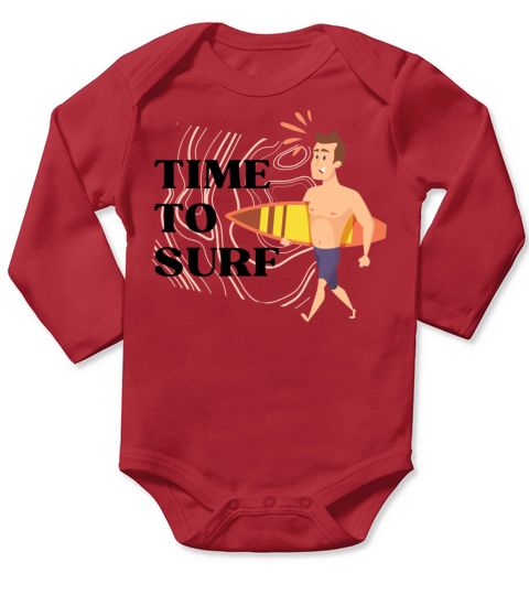 Classic skateboarding tee Long Sleeve Baby One-Piece