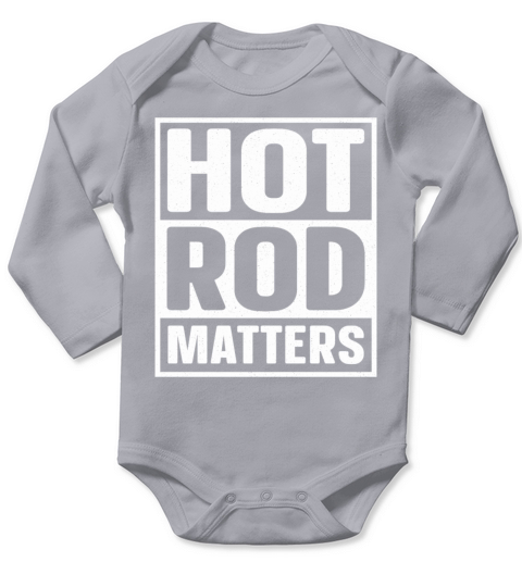 Hot Rod Matters Classic Car Vintage Hotrod Long Sleeve Baby One-Piece