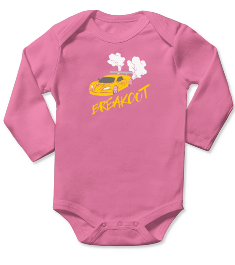 Racecar Design for Sportscar Lovers Long Sleeve Baby One-Piece