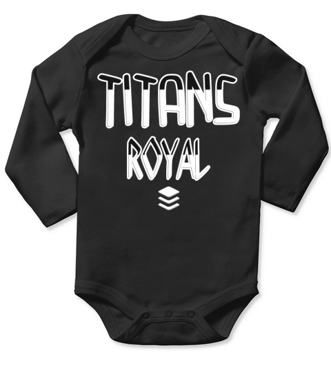 Titans royal Long Sleeve Baby One-Piece