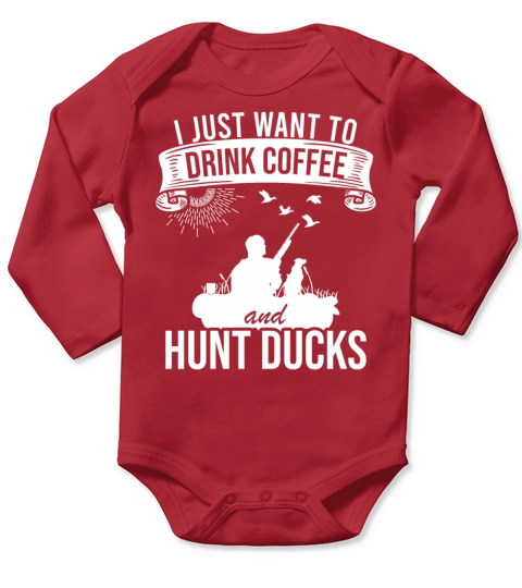 Waterfowl Hunting Season Duck Hunting Quote Long Sleeve Baby One-Piece