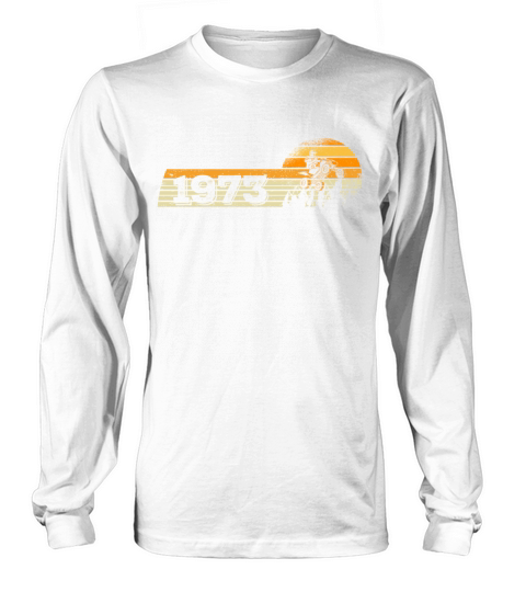 ATVs Quad-Biker Vintage 1973 Birthday offroad Long sleeved Unisex