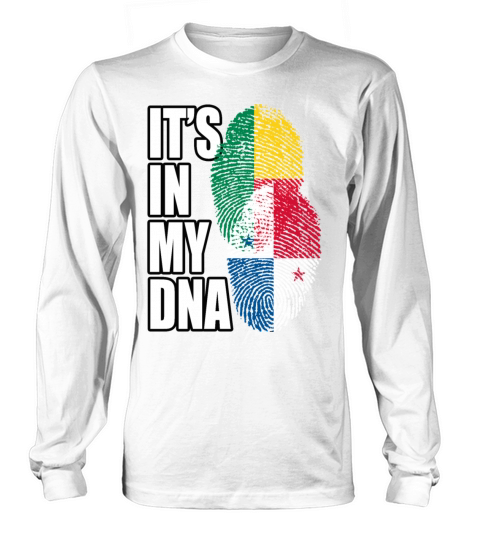 Beninese And Panamanian Mix Heritage DNA Flag Long sleeved Unisex