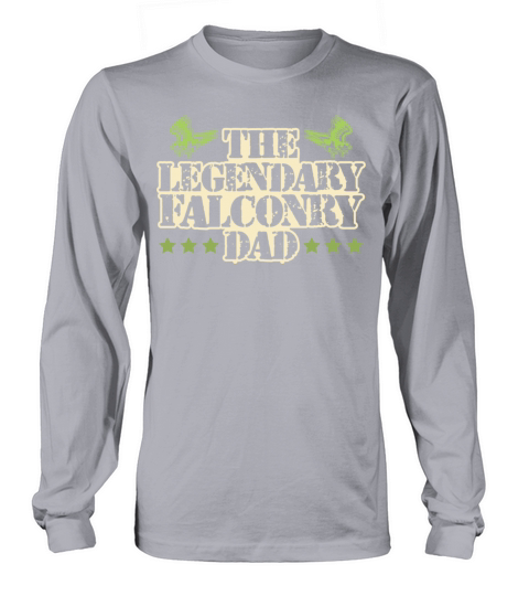 falconry papa saying Long sleeved Unisex