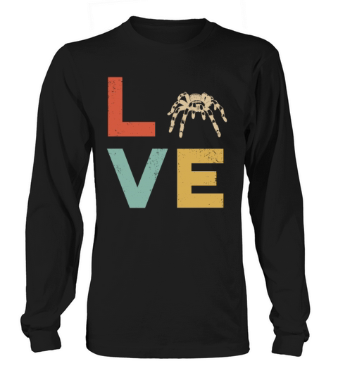 Love Tarantulas Vintage Rodent Lovers Womens Tara Long sleeved Unisex