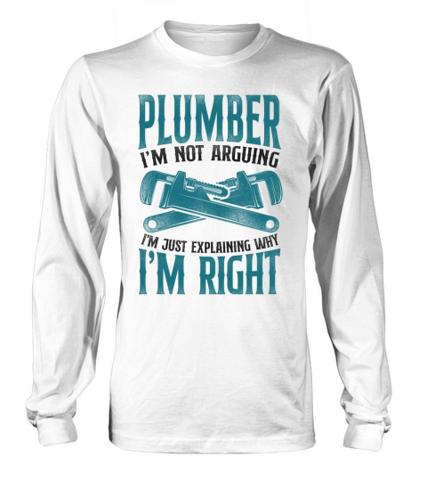 Plumbing Plumber Vintage Plumber Long sleeved Unisex