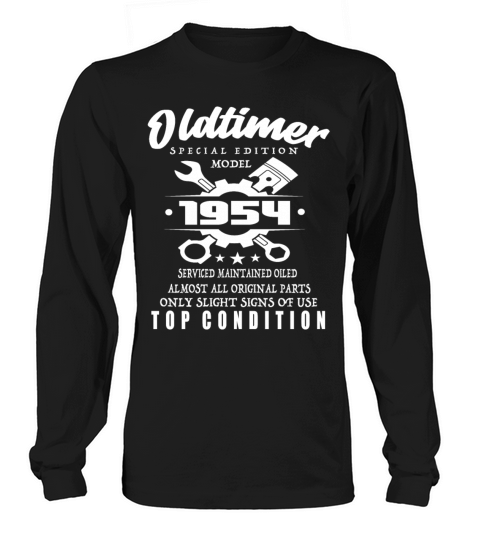Vintage Special Edition Model 1954 Birthday Long sleeved Unisex