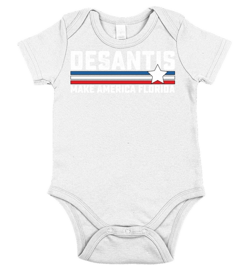 DeSantis 2024 Florida Vintage Short Sleeve Baby One-Piece