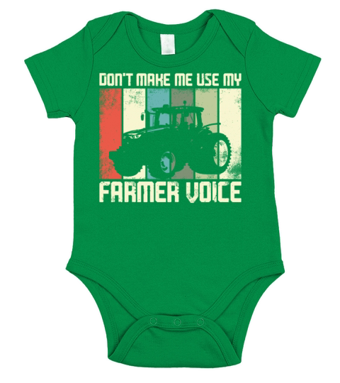 Farming Farmer Vintage Tractor Short Sleeve Baby One-Piece