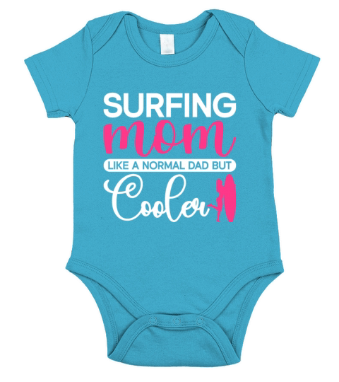 Surfing Sport Beach Surfboard Ocean Sunshine Surf Short Sleeve Baby One-Piece