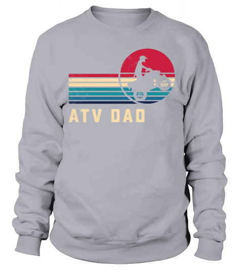 all terrain vehicles DAD aesthetic vintage art ret Sweatshirt Unisex