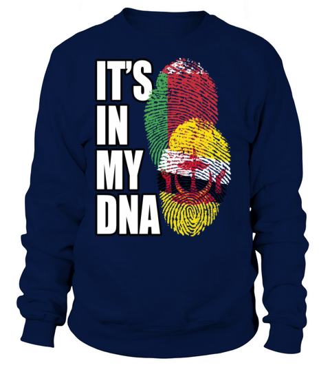 Belarusian And Bruneian Mix Heritage DNA Flag Sweatshirt Unisex