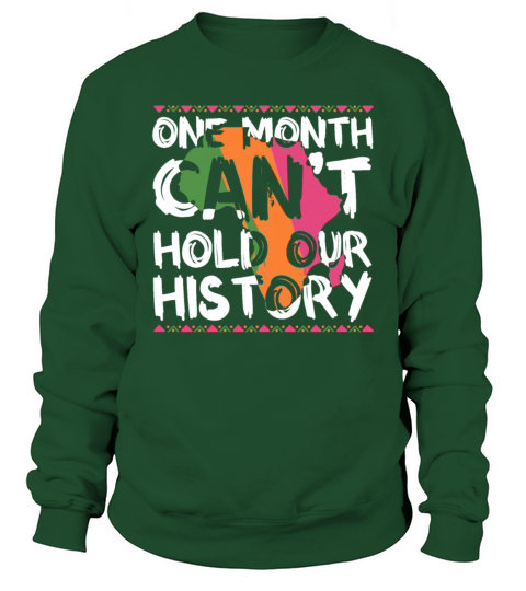 Black History Month USA Afro America African Sweatshirt Unisex