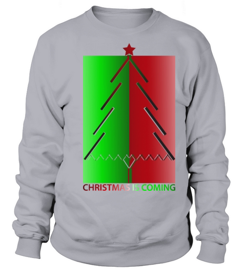 Christmas Is Coming Without Background Sweatshirt Unisex