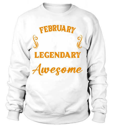 February 1988 Legendary Birthday Present Sweatshirt Unisex