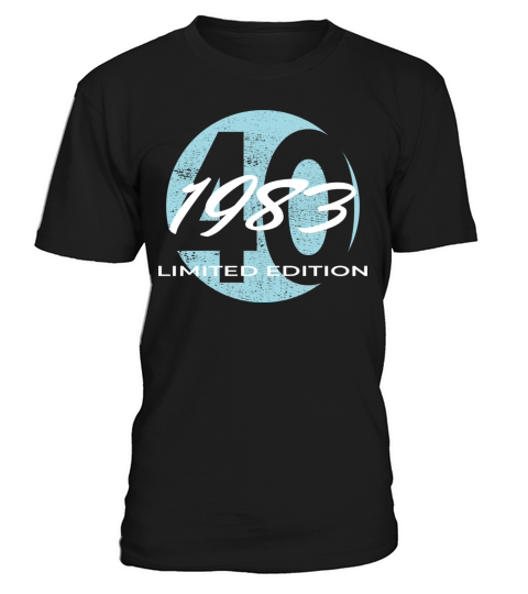 40th birthday men women 40 years 1983 vintage T-Shirt Unisex
