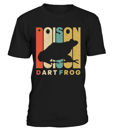 Vintage Retro Poison Dart Frog T-Shirt Unisex