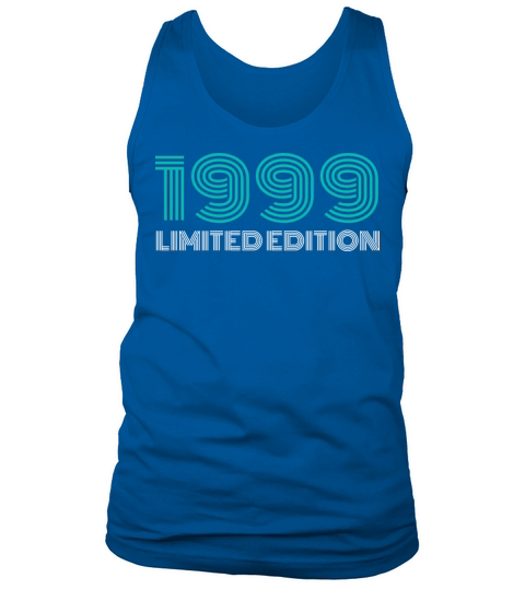 1999 Limited Edition Birthday Tank Top Unisex