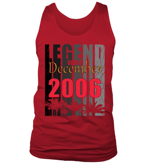 2006 vintage born in December gift Tank Top Unisex