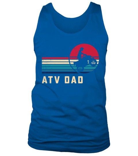 all terrain vehicles DAD aesthetic vintage art ret Tank Top Unisex