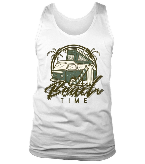 Beach Time on The Beach Tank Top Unisex