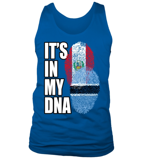 Botswana And Peruvian Mix Heritage DNA Flag Tank Top Unisex