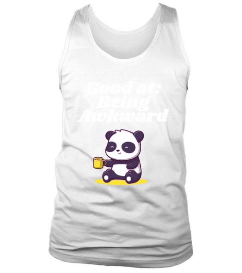 Good at Being Awkward Introvert Nerd Antisocial We Tank Top Unisex