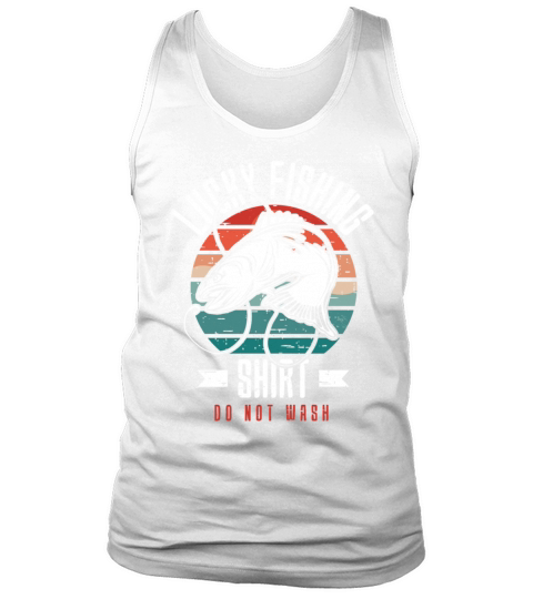 Lucky Fishing Shirt for Fish Hunter and Fisherman Tank Top Unisex