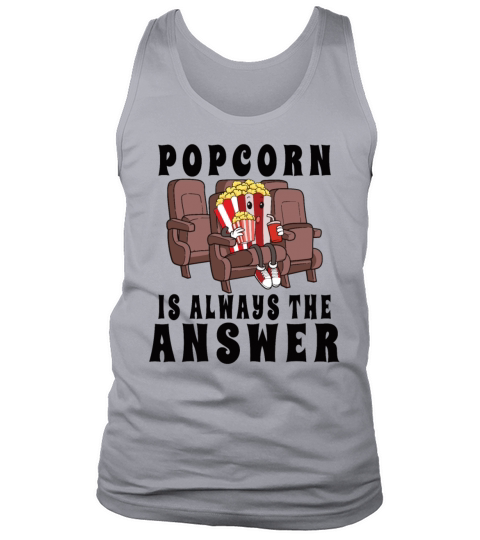 Movie Watching Cinema Popcorn Binge Watching Tank Top Unisex