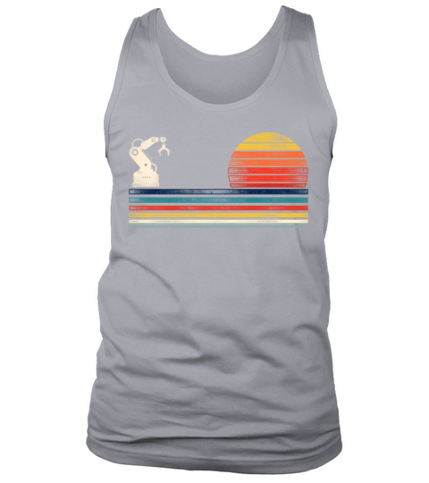 Robot Robotics Engineer Retro Tank Top Unisex