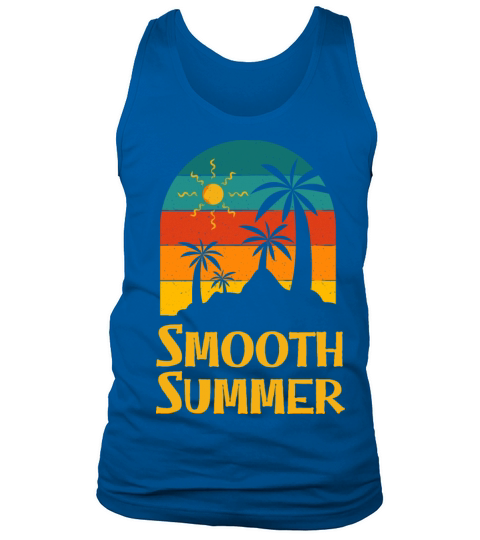 Smooth Vacation Summer Trip Ocean Sayings Funny Tank Top Unisex