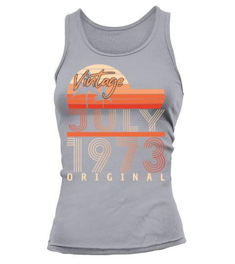 1973 July Vintage Tank top Woman