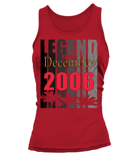 2006 vintage born in December gift Tank top Woman