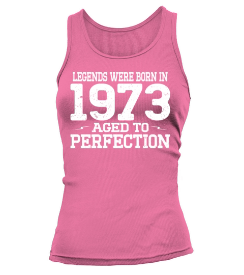 50th birthday vintage legends were born in 1973 Tank top Woman