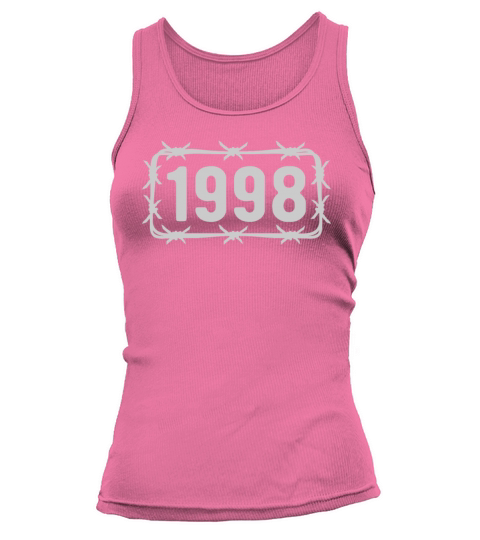 Birthday Vintage 1998 Barbed Wire Tank top Woman