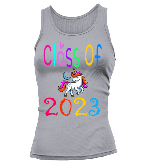Class of 2023 unicorn tshirt Tank top Woman